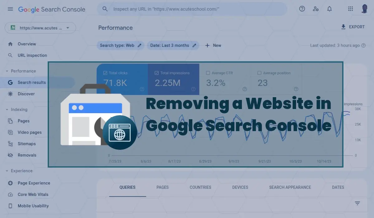 How to Remove Website from Google Search Console