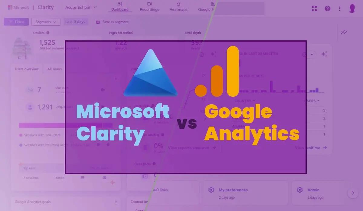 Microsoft Clarity vs Google Analytics: A Comprehensive Comparison