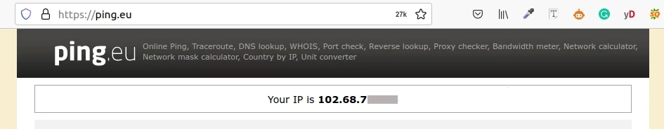 How to check your ip address