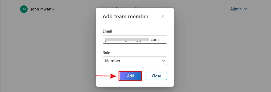 Team member details in Microsoft Clarity